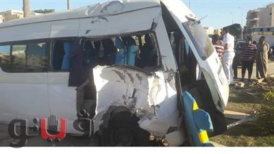 أول صور لحادث أتوبيس المدرسة ومصرع نجل شقيقة أحمد يونس وإصابة ٣ آخرين