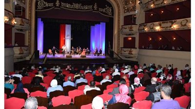 أمسية شعرية بدار الأوبرا عن انتصارات أكتوبر في الإسكندرية | صور