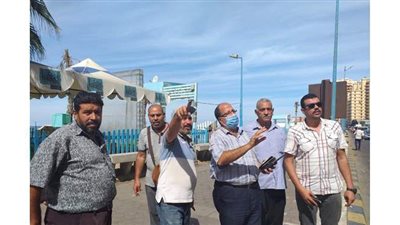 جولة تفقدية لرئيس حي المنتزه لمتابعة خطة التطوير