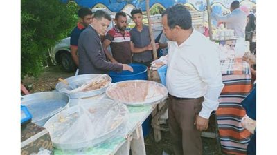 تحرير 30 محضرا ومخالفة تموينية بالقنطرة شرق في الإسماعيلية