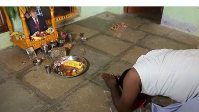 وفاة هندي يعبد ترامب حزنا على إصابته بكورونا