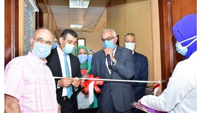 وزير التعليم العالي يفتتح الوحدات التعليمية والتدريبية بكلية طب الأسنان جامعة المنصورة