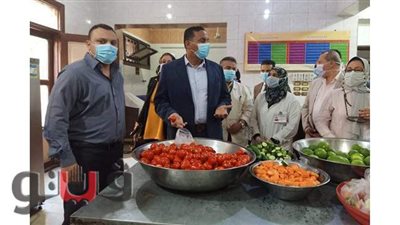 محافظ الدقهلية من مطبخ مستشفى دكرنس:  