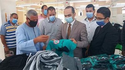 نائب محافظ سوهاج يتفقد المنطقة الصناعية بغرب جرجا | صور