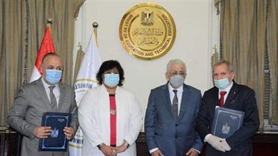 وزيرا التعليم والثقافة يشهدان توقيع بروتوكول إنشاء مدرسة أكاديمية الفنون للتكنولوجيا