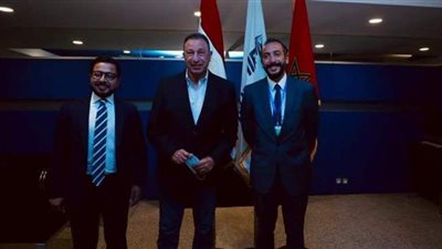 القنصل المصري بالمغرب يستقبل بعثة الأهلي