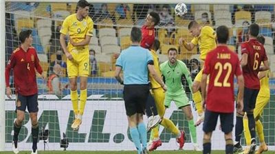 أوكرانيا تحقق المفاجأة وتفوز على إسبانيا 0/1 بدوري الأمم الأوروبية