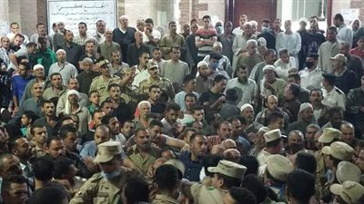 جنازة شعبية مهيبة لشهيد الواجب الوطني بمسقط رأسه في  الدقهلية