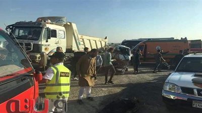 تفاصيل حادث مروع على طريق 