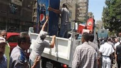 أمن الجيزة يرفع 60 حالة إشغال طريق بالمنطقة الأثرية في الهرم