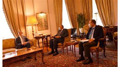 وزير الخارجية يستقبل المُنسق الخاص لعملية السلام في الشرق الأوسط