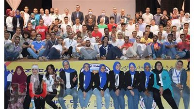 ختام فعاليات المعسكر الـ13 لإعداد القادة بجامعة قناة السويس