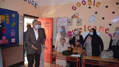 محافظ القليوبية يتفقد استعدادات المدارس للعام الدراسي الجديد