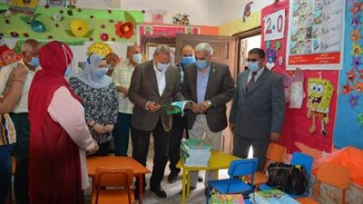 محافظ القليوبية يتفقد استعدادات المدارس للعام الدراسي الجديد