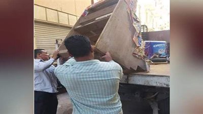 حملة مكبرة لإزالة الإشغالات والتعديات بوسط الإسكندرية
