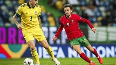 البرتغال تقسو على السويد 0/3 في دوري الأمم الأوروبية