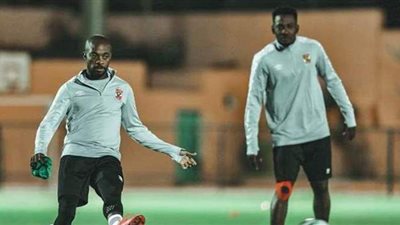 جيرالدو ومعلول يشاركان في مران الأهلي بالمغرب