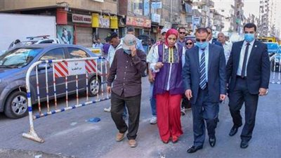 محافظ الإسكندرية: إصلاح هبوط شارع ٤٥