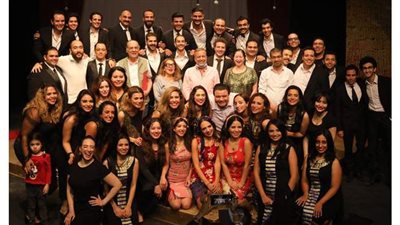 تكريم اسم نور الشريف والفنانة بوسى وشريف منير وأحمد فؤاد سليم بالأوبرا | صور