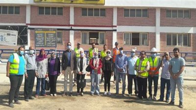 أعضاء البرنامج الرئاسي لتأهيل التنفيذيين للقيادة يتفقدون مشروعات بالقليوبية