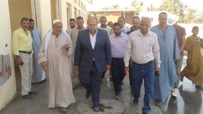 نائب محافظ الجيزة يتفقد قرية صول بأطفيح والأعمال الإنشائية للسوق الحضاري الجديد | صور