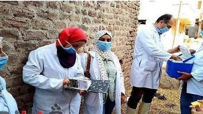 تحصين 108 آلاف و920 رأس ماشية ضد الحمى القلاعية والوادي المتصدع بالشرقية