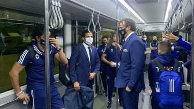 بيراميدز يؤدي أول تدريباته بالمغرب بملعب 