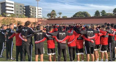لاعبو بيراميدز يتعاهدون بحصد لقب الكونفدرالية بالمران الأول في المغرب | صور