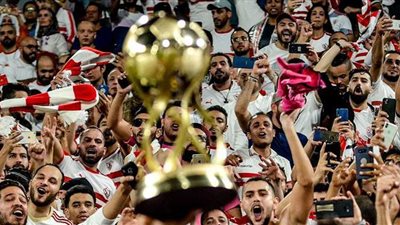 جماهير الزمالك تدعم فرجاني ساسي بهاشتاج 