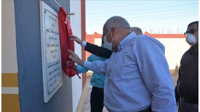 محافظ الوادي الجديد يفتتح مدرسه القلمون الثانوية المشتركة بتكلفه ٦.٨ مليون جنيه