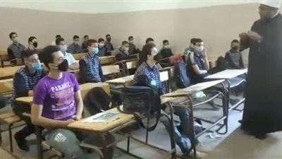 الدين وحرب 6 أكتوبر.. الحصة الأولى بمدارس القاهرة والجيزة | فيديو