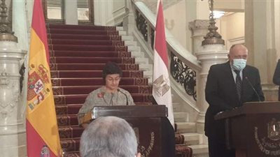 سامح شكرى : ليس هناك مجال للتوسع الأجنبى والإقليمي فى ليبيا