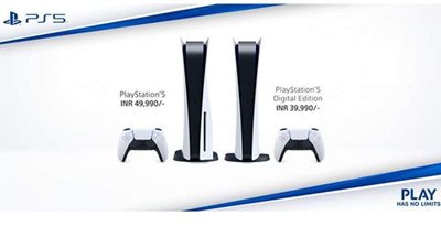 سوني تكشف عن أسعار أجهزة بلاي ستيشن 5 وملحقاتها للهند