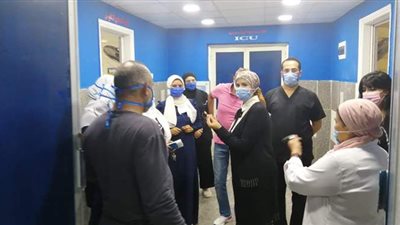 رئيس مدينة سفاجا تتفقد مستشفى سفاجا المركزي | صور 