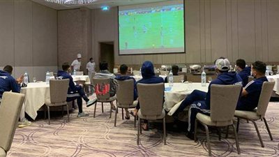 بعثة بيراميدز تابعت مباراة الأهلي أمام الوداد بمعسكر المغرب | صور