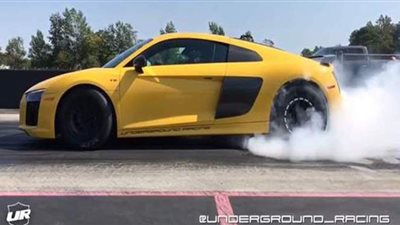 تعرف على سرعة أودي R8 المعدلة | فيديو