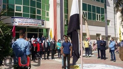 رئيس جامعة بنى سويف يفتتح المقر الجديد لقسم اللغة الفرنسية بكلية الحقوق