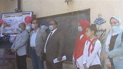جوله ميدانية لرئيس مدينة مطاي بالمنيا بعدد من المدارس