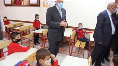محافظ الجيزة يفتتح مدرستي الأبطال والزيدية الحديثة للتعليم الأساسي بأوسيم