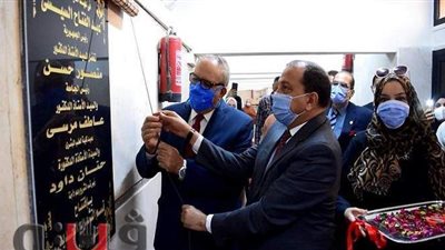 رئيس جامعة بني سويف يفتتح أعمال تطوير مبان بتكلفة 6 ملايين جنيه