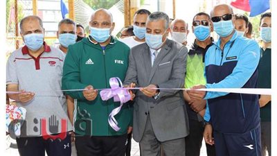 مهرجان للدراجات بكلية التربية الرياضية جامعة جنوب الوادي