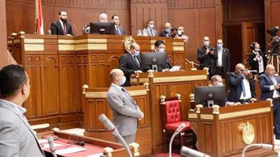 نواب الشيوخ ينتهون من أداء اليمين الدستورية.. وبدء إجراءات انتخاب هيئة المكتب