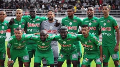 تشكيل الرجاء المغربي لموقعة الزمالك