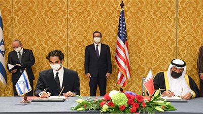 توقيع بيان تاريخي بين البحرين وإسرائيل لإقامة علاقات دبلوماسية