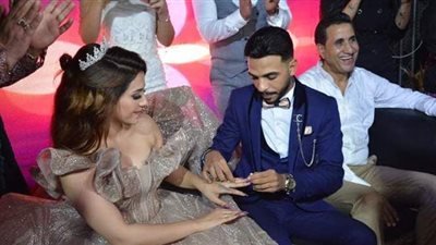 أحمد شيبة يحتفل بشبكة ابنته بحضور نجوم الفن  | صور