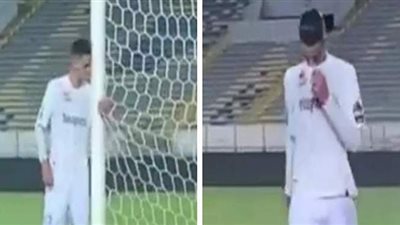 بكى وقبَّل القائم.. موقف مؤثر من بدر بانون بعد الهزيمة من الزمالك | فيديو وصور