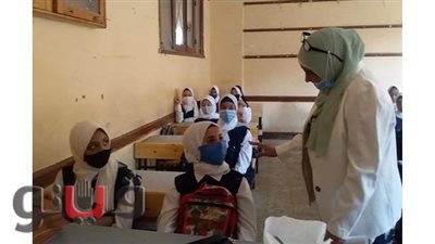 لجان حماية الطفل بأبو تشت تشارك تلاميذ قنا أول أيام العام الدراسي الجديد