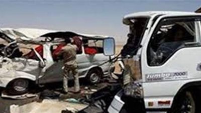 أسماء مصابي حادث الطريق الصحراوي الغربي بالمنيا