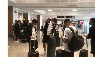 بعثة الزمالك  تستعد لمغادرة مطار المغرب