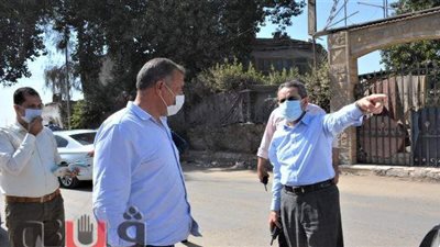 سحب ٩ رخص  مخالفة والتشديد  برفع الإشغالات والقمامة وتحرير محاضر للمخالفين بالغربية